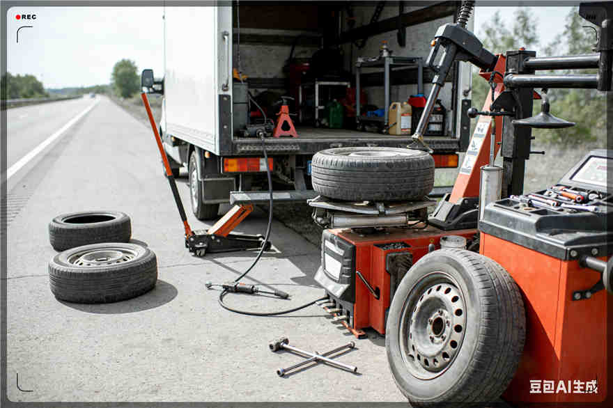 云冈区扎胎道路救援-流动补胎