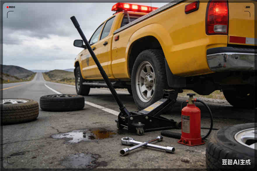 云冈区爆胎道路救援-汽车换轮胎